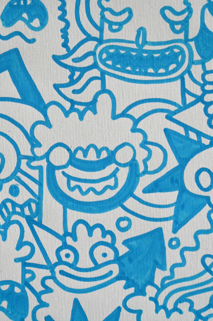Blue Smile – detail 2