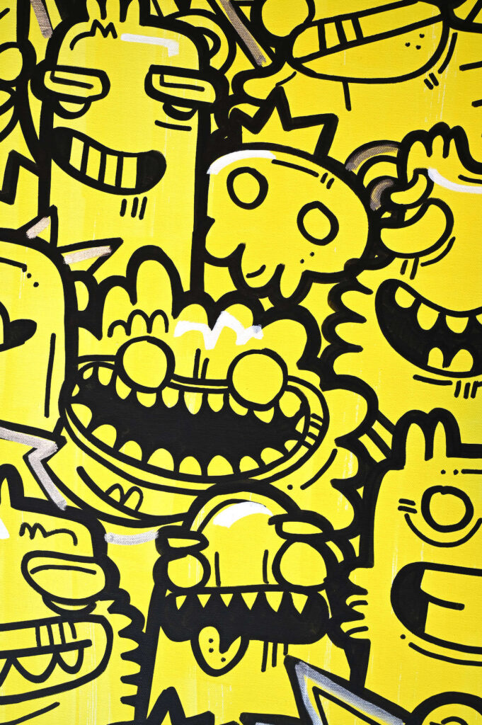 Frequent Flashlight Blinking – detail 1