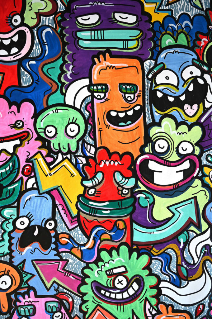 Quirky Thought Machine – detail 1
