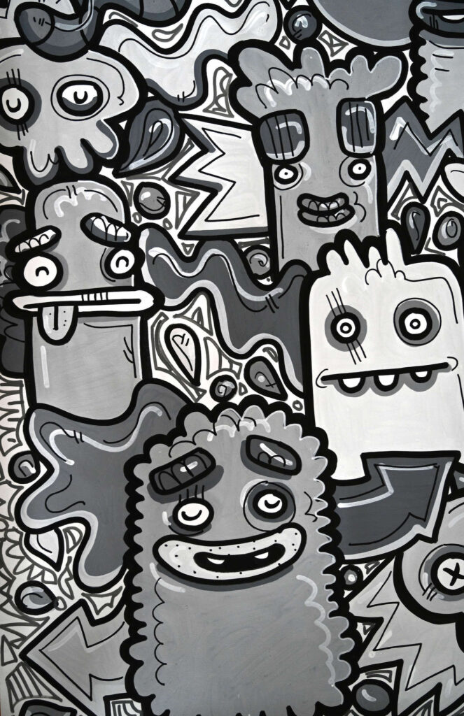 Wednesdays Monster – detail 3