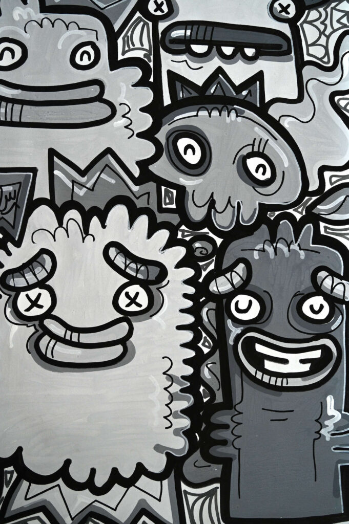 Wednesdays Monster – detail 2