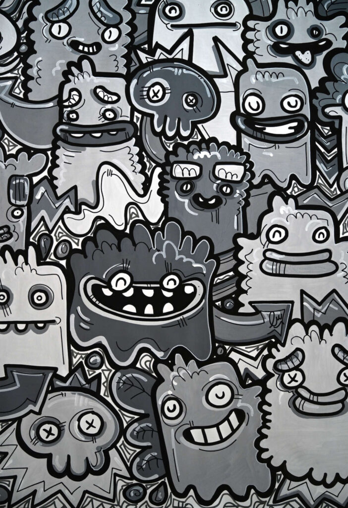 Wednesdays Monster – detail 1