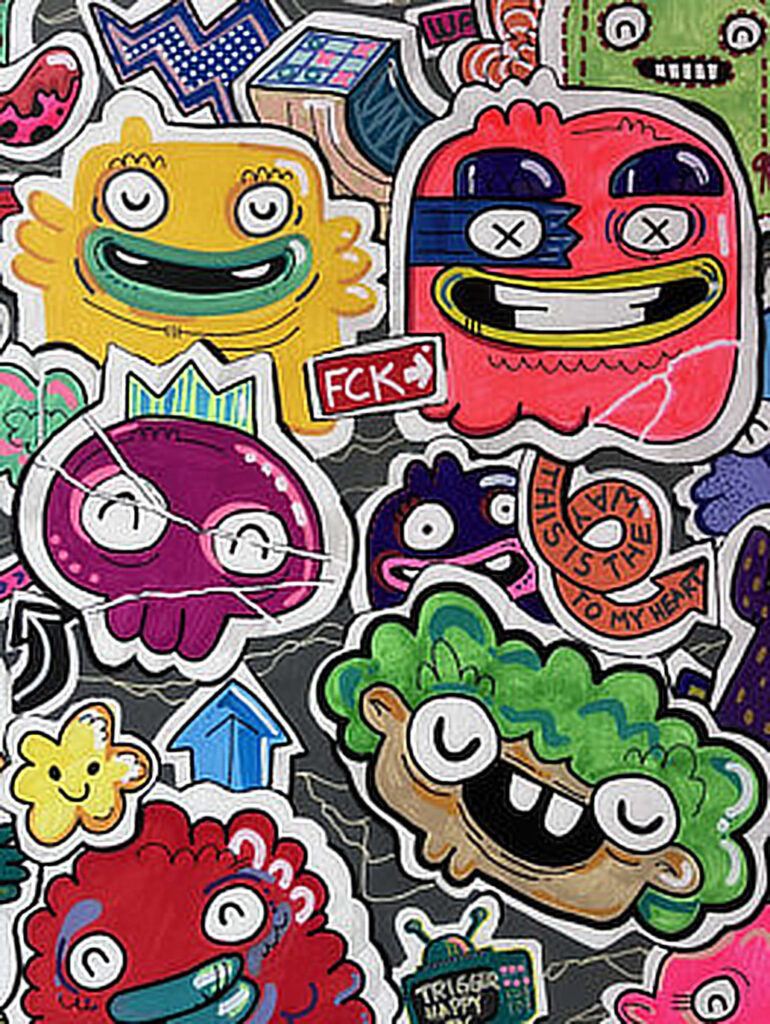 Sticky Love – detail 1