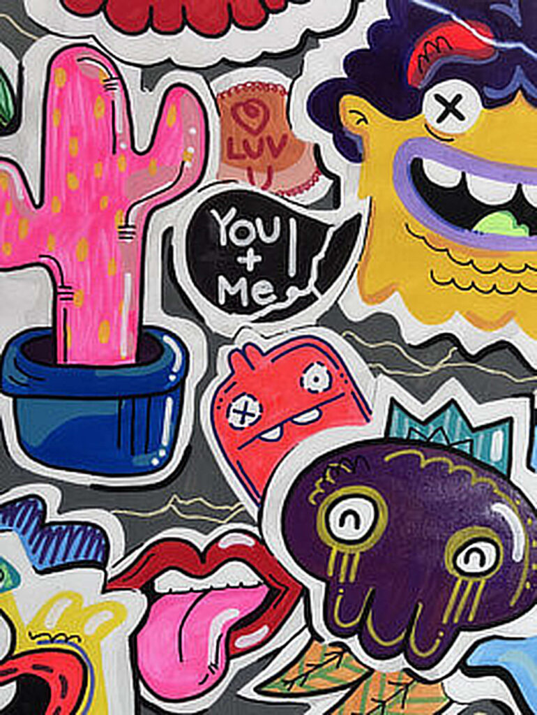 Sticky Love – detail 3