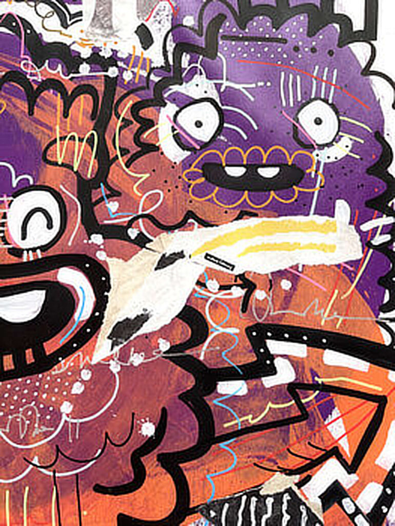 Purple Shining – detail 1