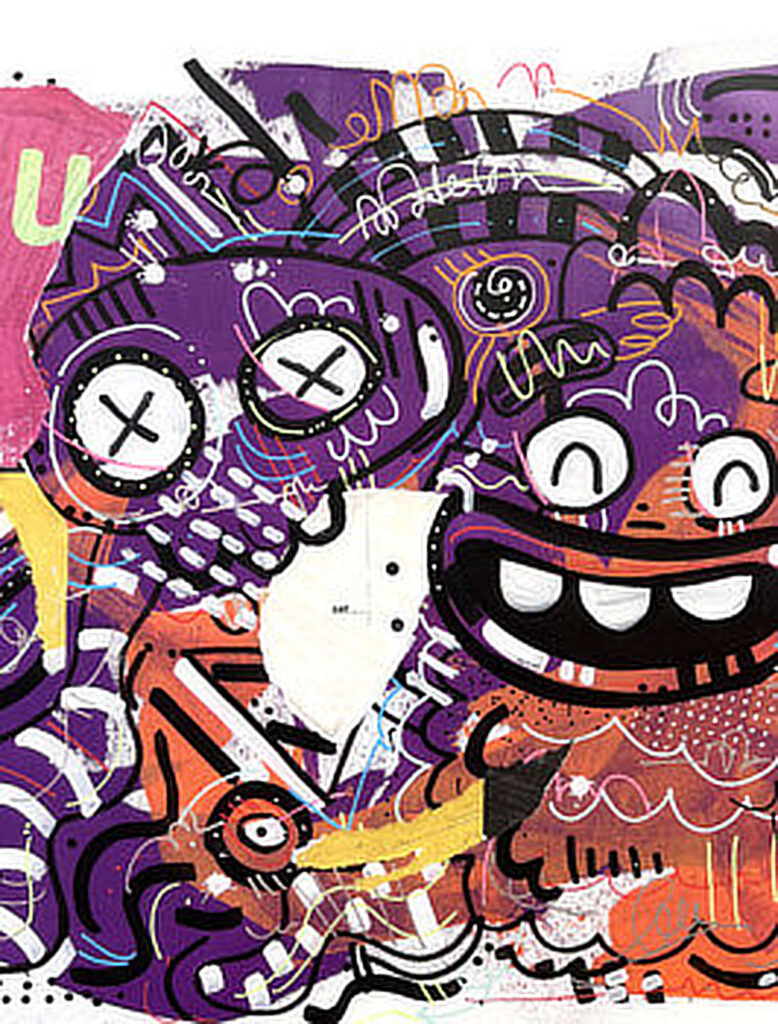 Purple Shining – detail 2