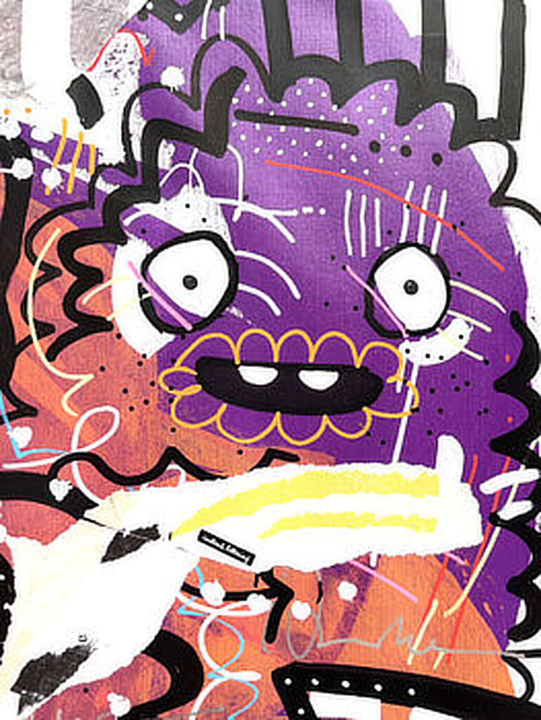Purple Shining – detail 3