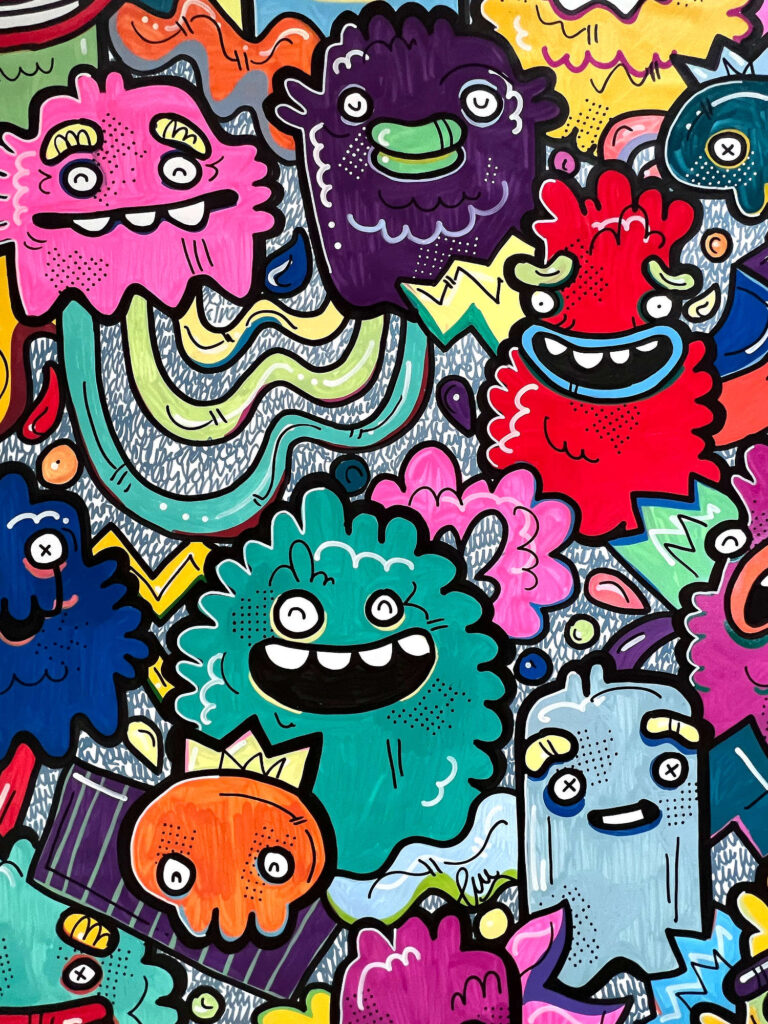 Griddish Happiness – detail 1
