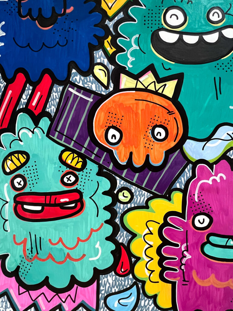 Griddish Happiness – detail 2