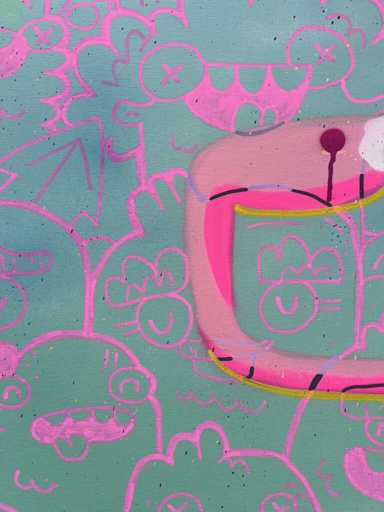 Layered Neons – detail 3