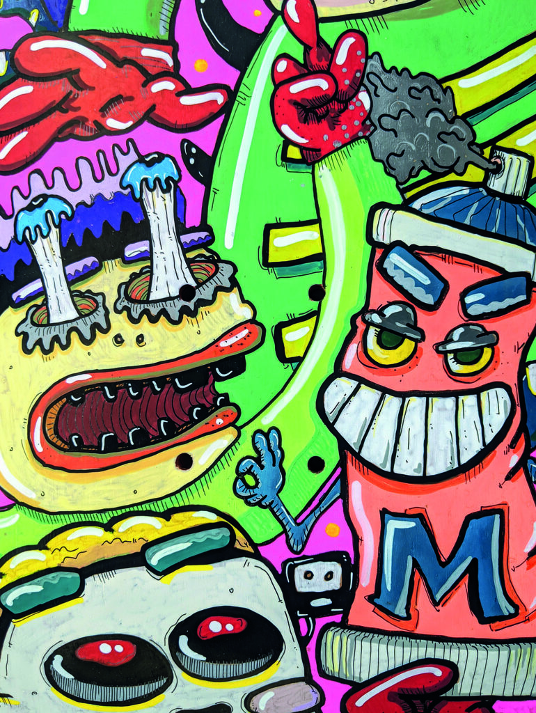 Pink Force – detail 3