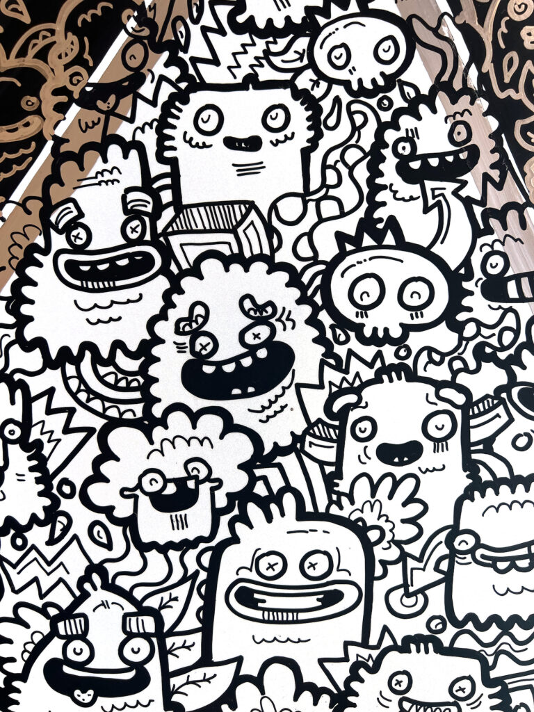Monsters on the Loose – detail 1