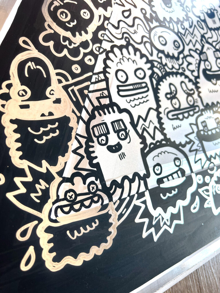 Monsters on the Loose – detail 3