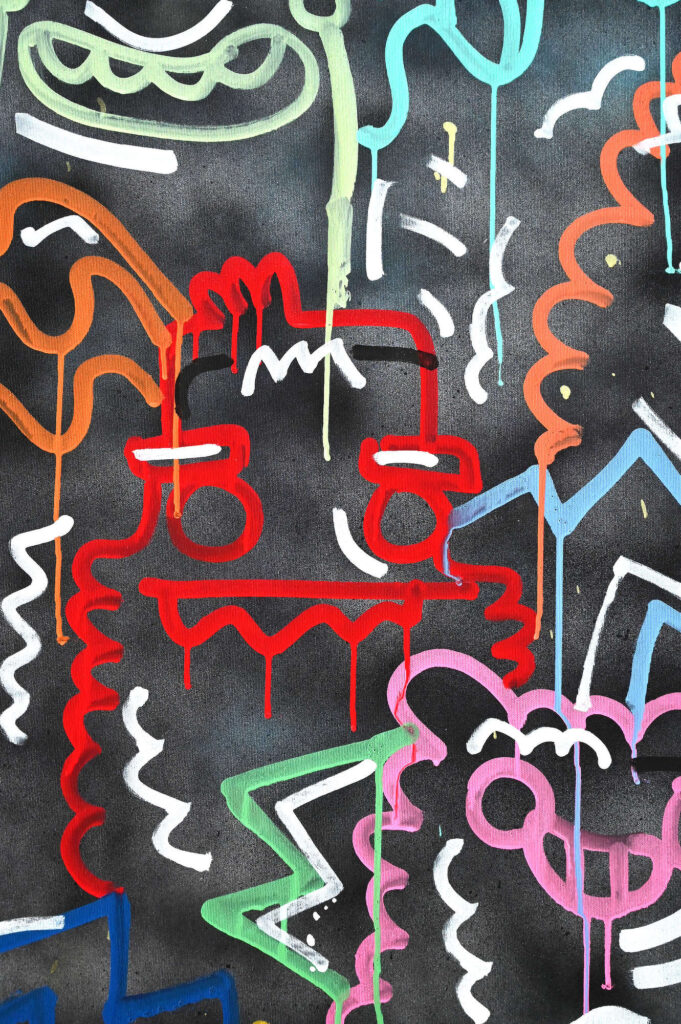 Springtime Halloween Sparkle – detail 2