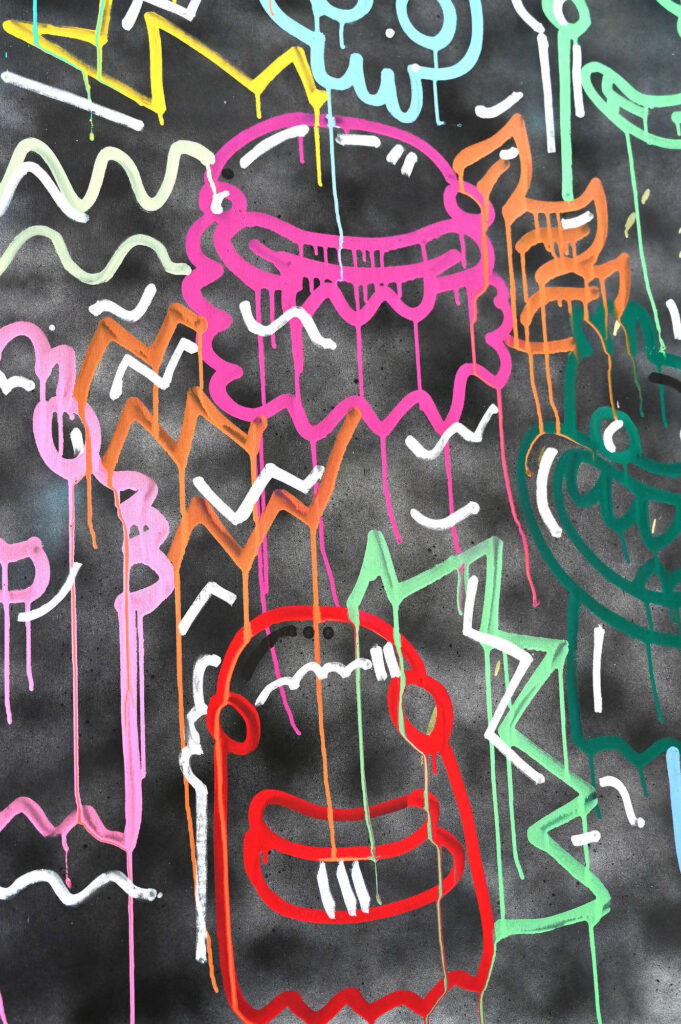 Springtime Halloween Sparkle – detail 3