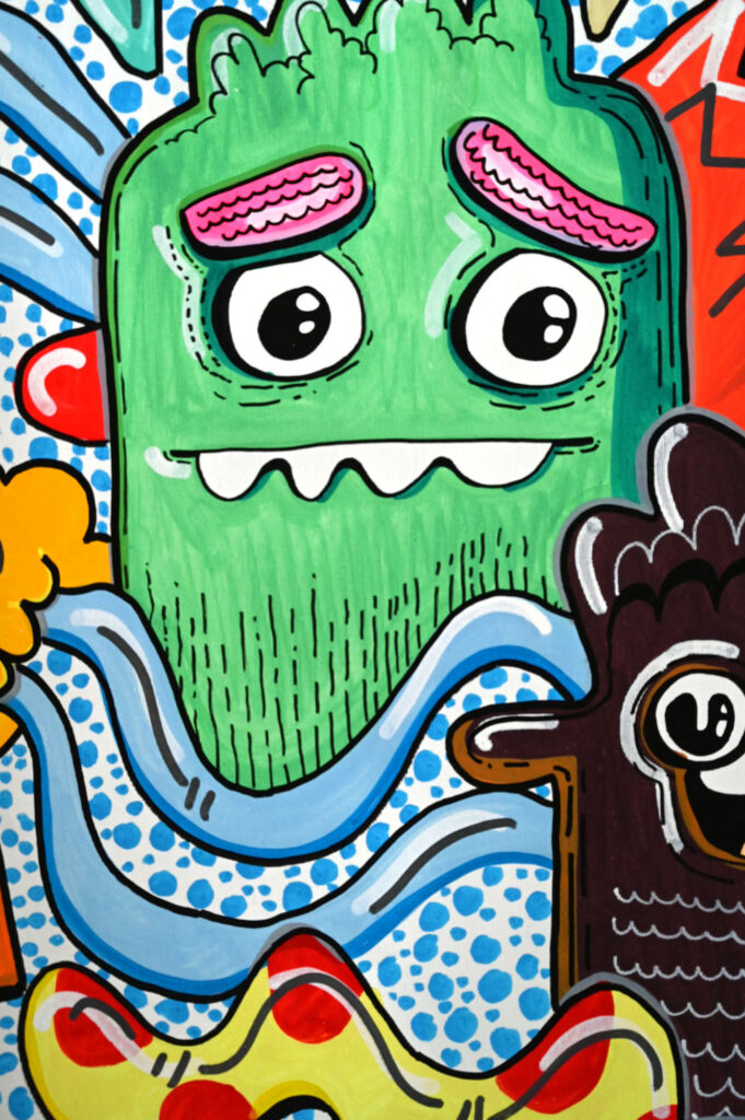 Yellow Pill – detail 3