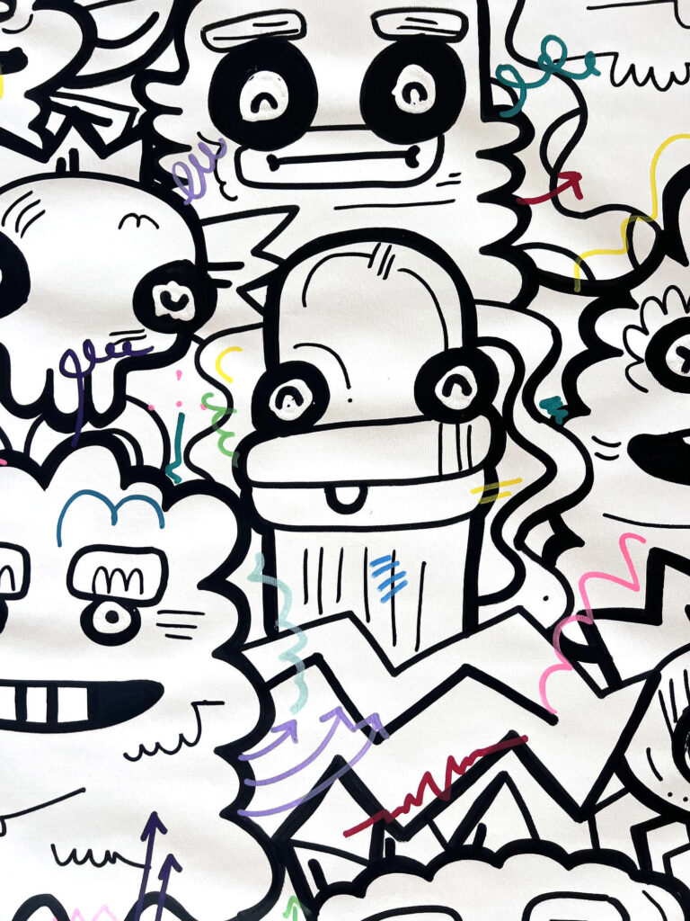 Colored Banana – detail 3